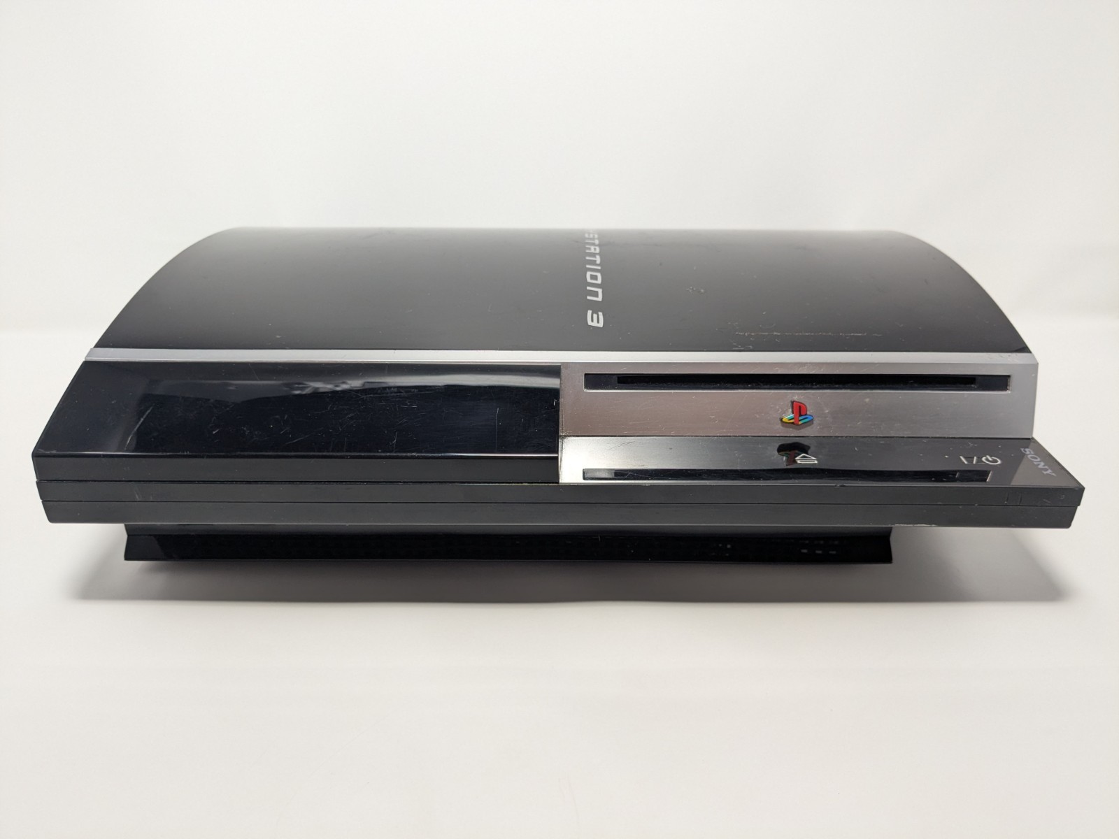 Sony PlayStation 3 PS3 Fat Black Video Game Console CECHG01 AS IS For Parts