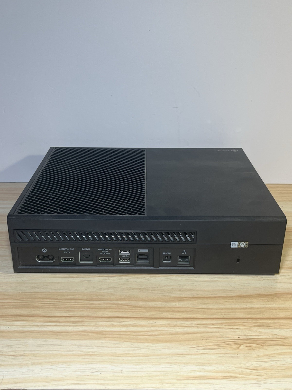 Microsoft Xbox One Console 1TB Black W/ Box No Controller & 4 Games Tested Works