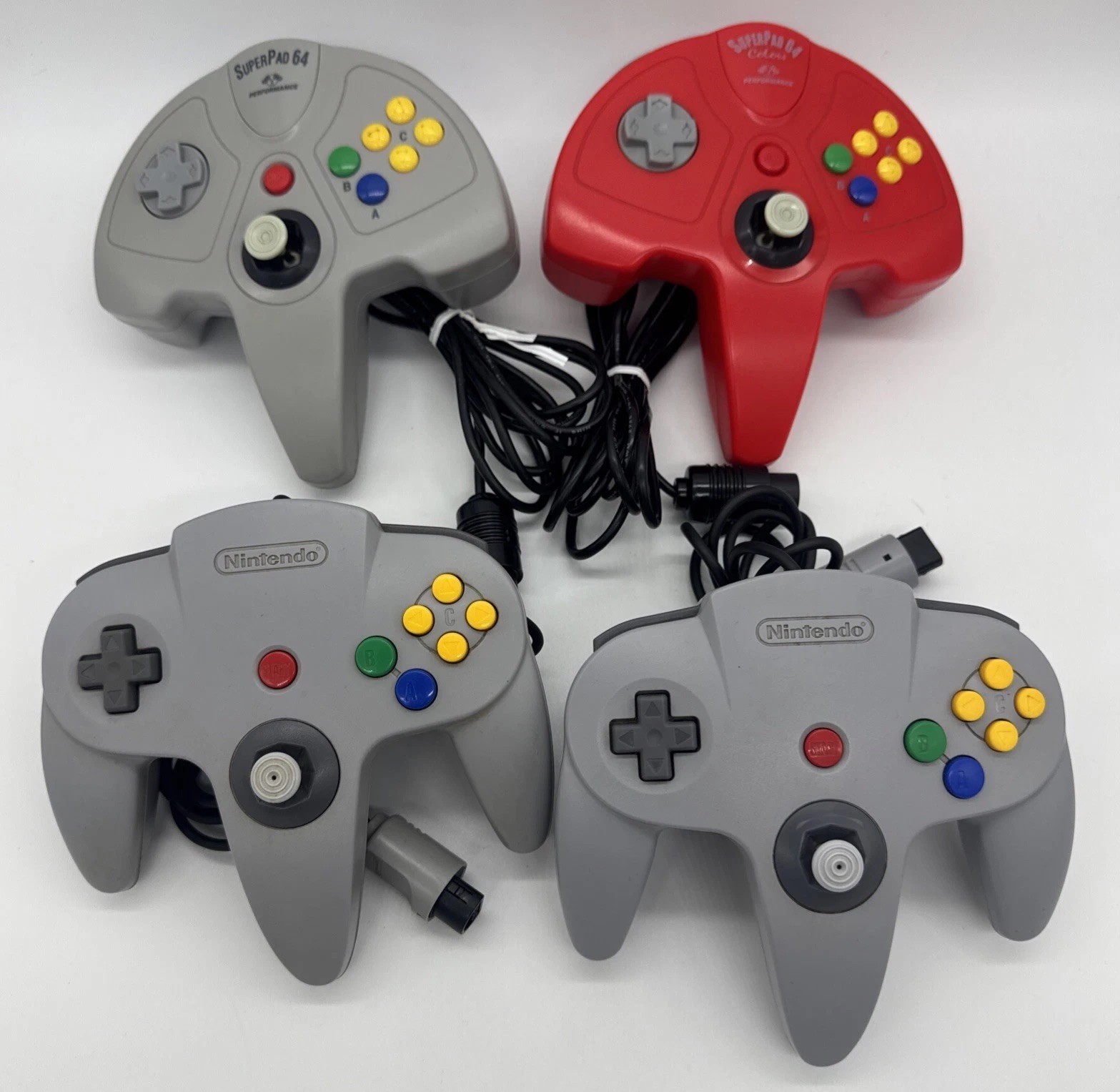 N64 Nintendo Console BUNDLE – 8 Controllers – Pikachu Game & Accessories
