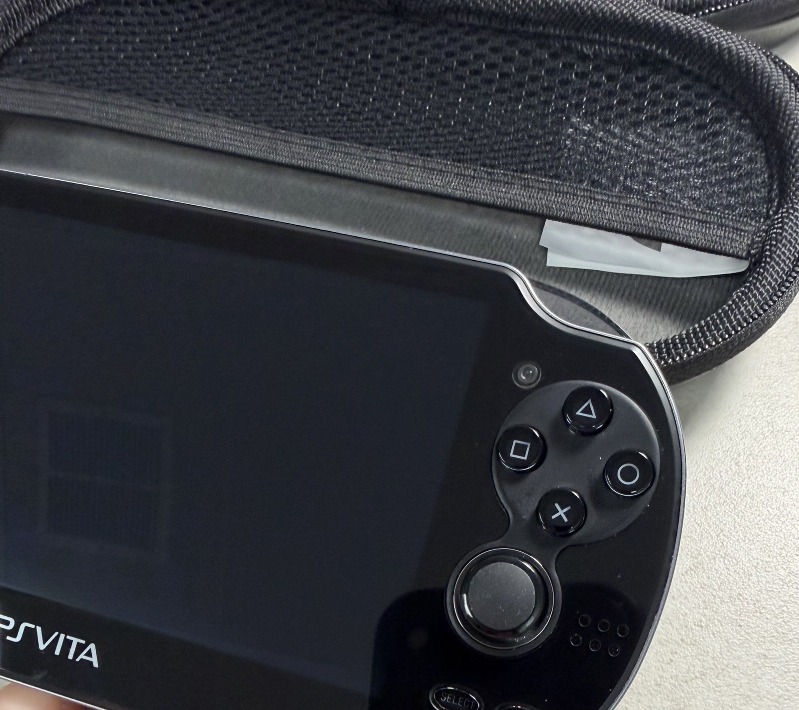 SONY PS Vita PCH-1101 Crystal Black Wi-Fi+3G Model W/ 17 Games+Charger! See Pics
