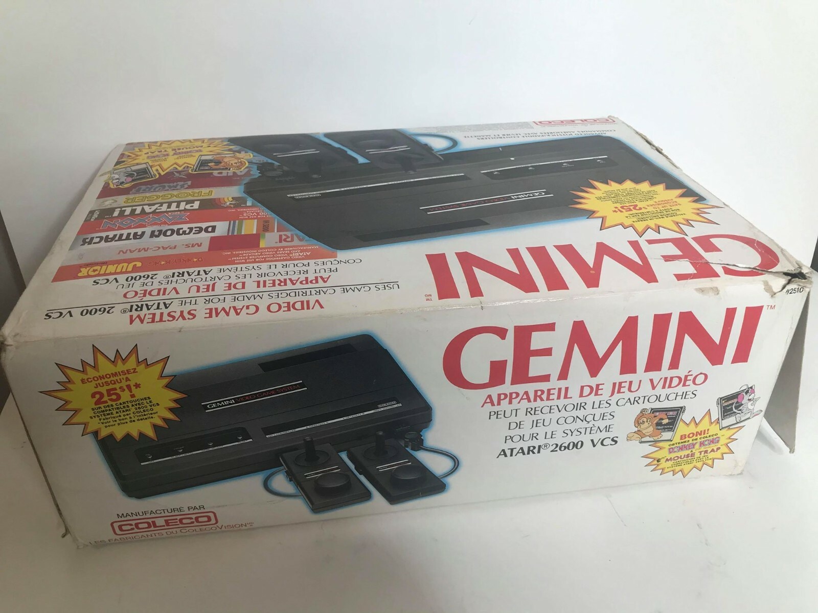 1983 COLECO GEMINI ATARI 2600 Electronic TV Computer Game System VERY RARE NEW