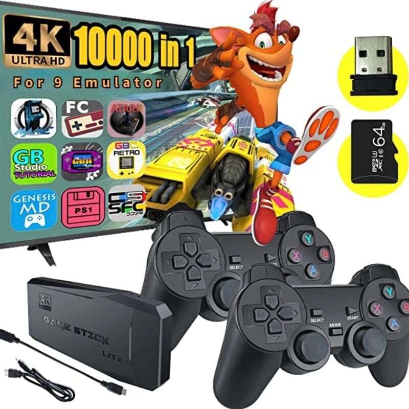 Classic game wireless console HappyJoe Y3 Lite 10000 Games + 1200 Russian games