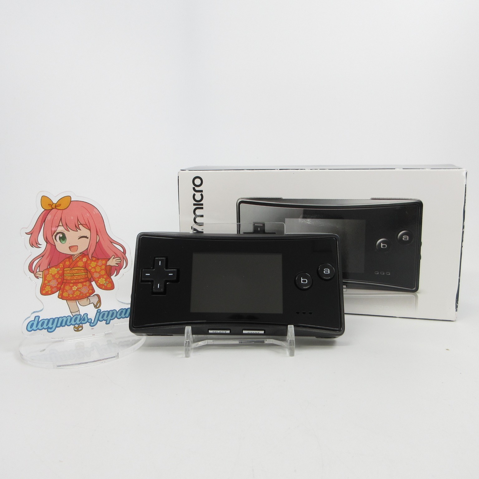 【Near Mint】Nintendo GameBoy Micro Black Console #TOY0515/02