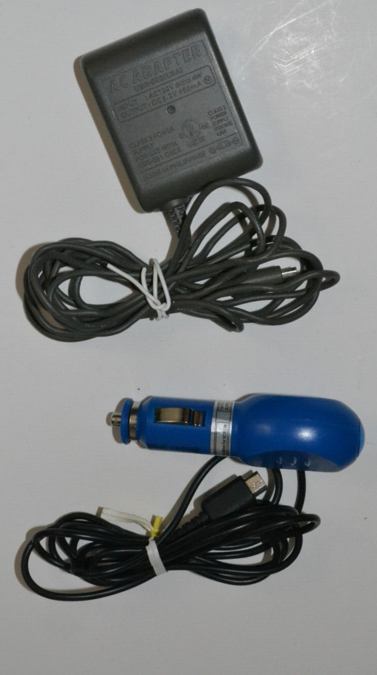 Nintendo DS Lite Handheld System – Cobalt/Black With Stylus 6 Games 2 Chargers