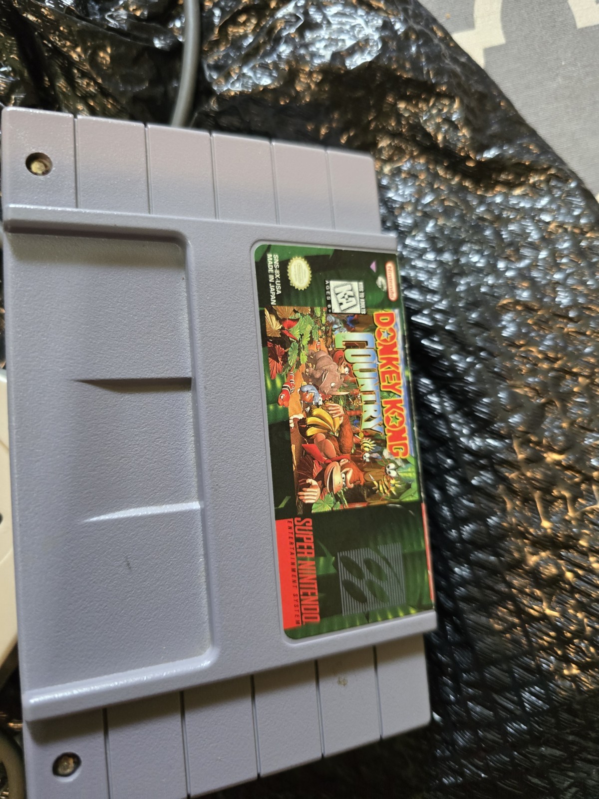 SNES Super Nintendo Mario World with Mario and Donkey Kong games works