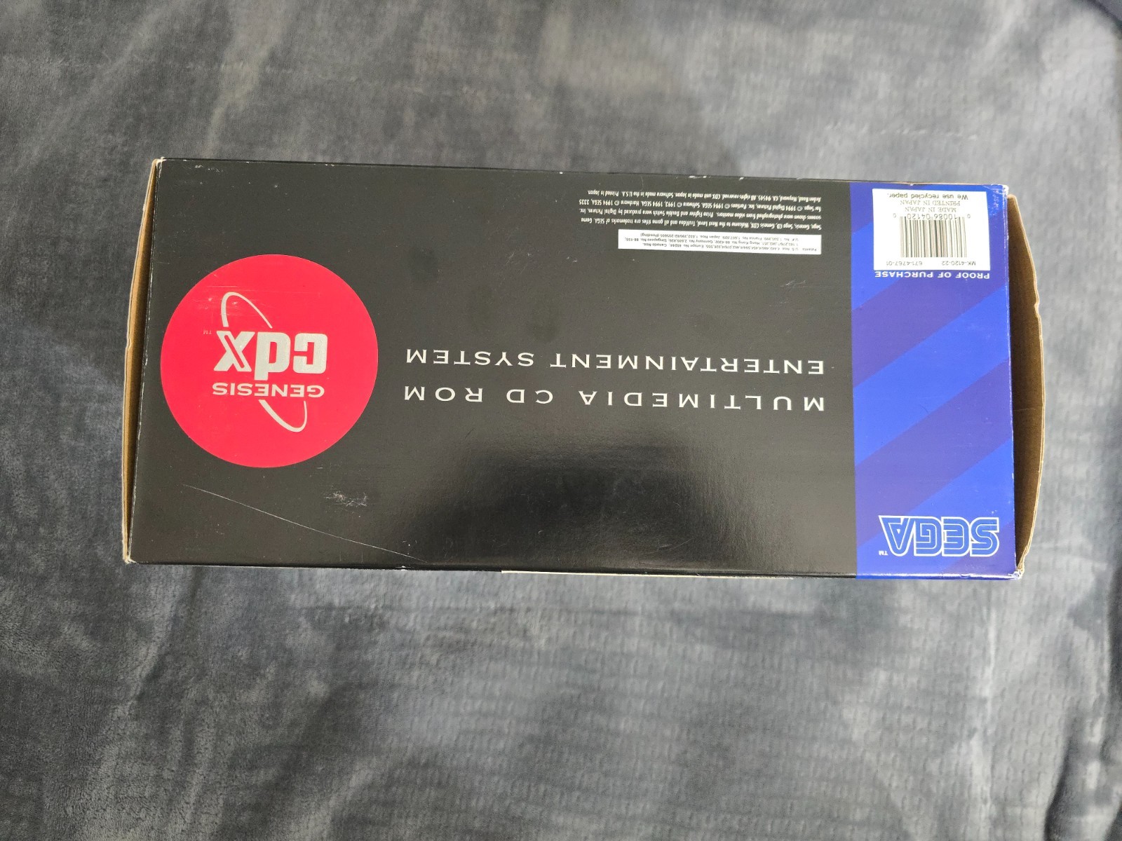 Sega Genesis CDX Console Complete in Box CIB NTSC/U Sega CD **RARE** EXC++