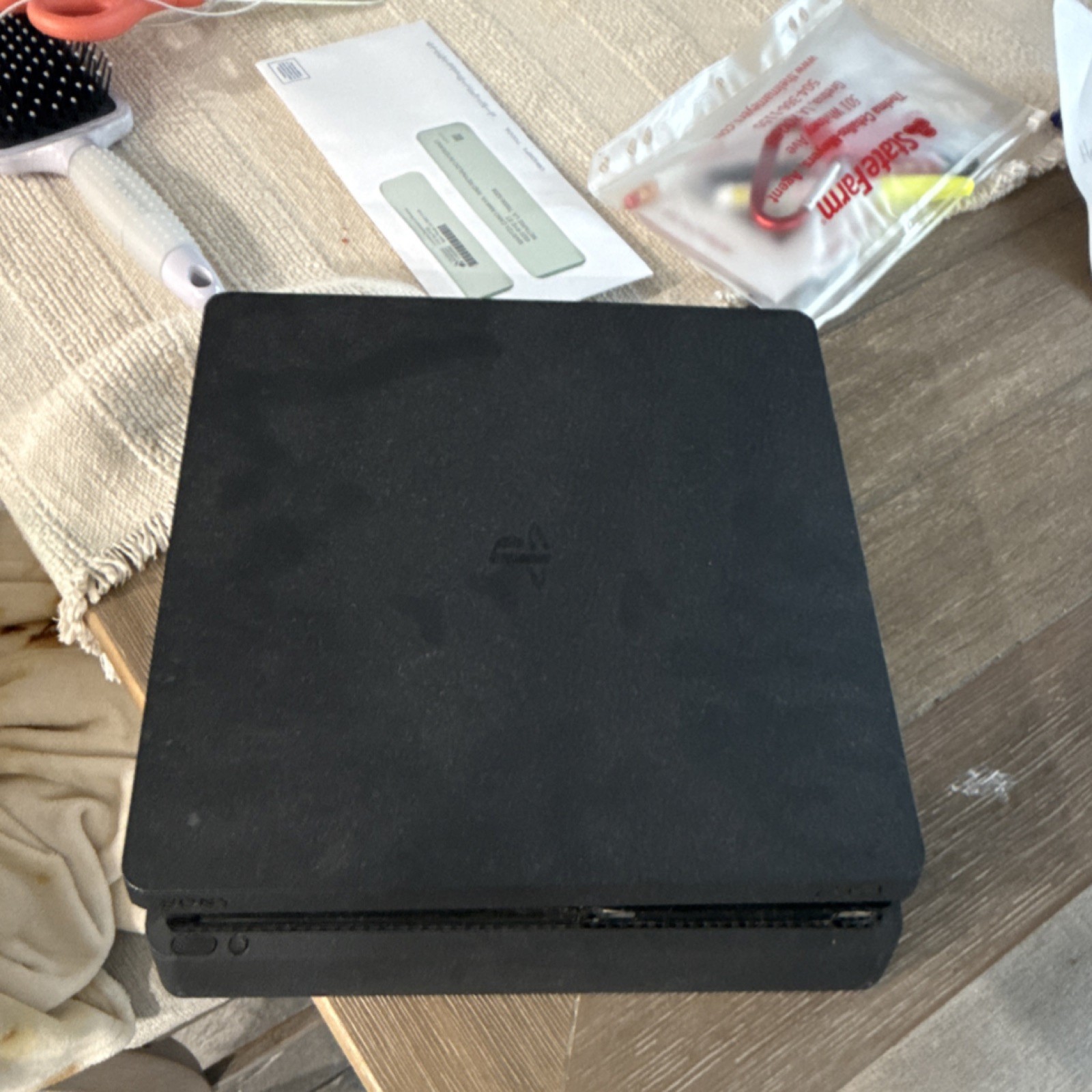 Sony PlayStation 4 Slim Black Home Console HDMI USB Ethernet