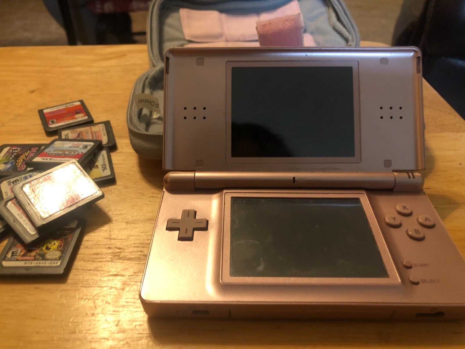Nintendo DS Lite Metallic Rose Handheld System