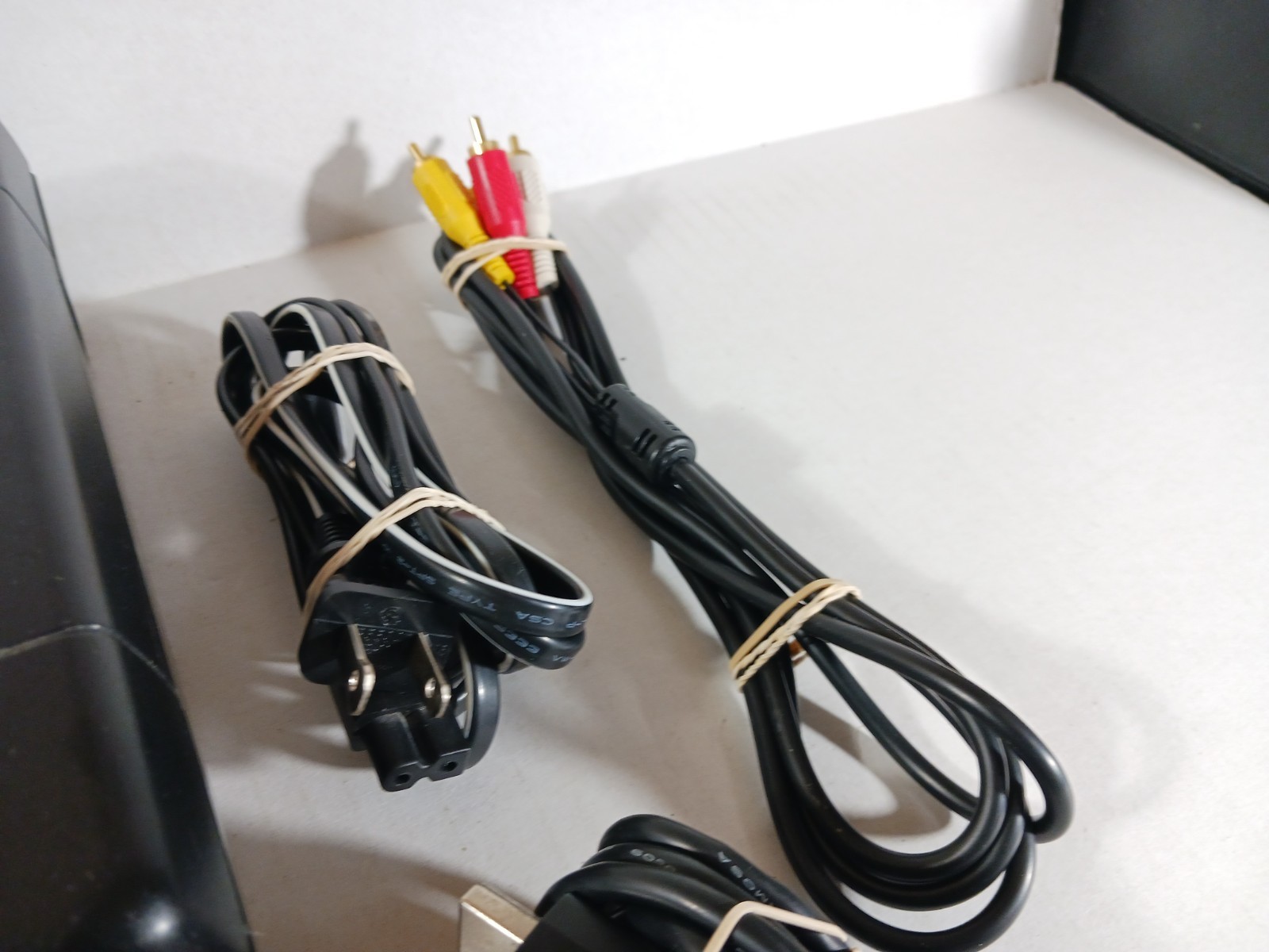 SEGA Saturn Black Console With Controller Tested With Cords Official Controller