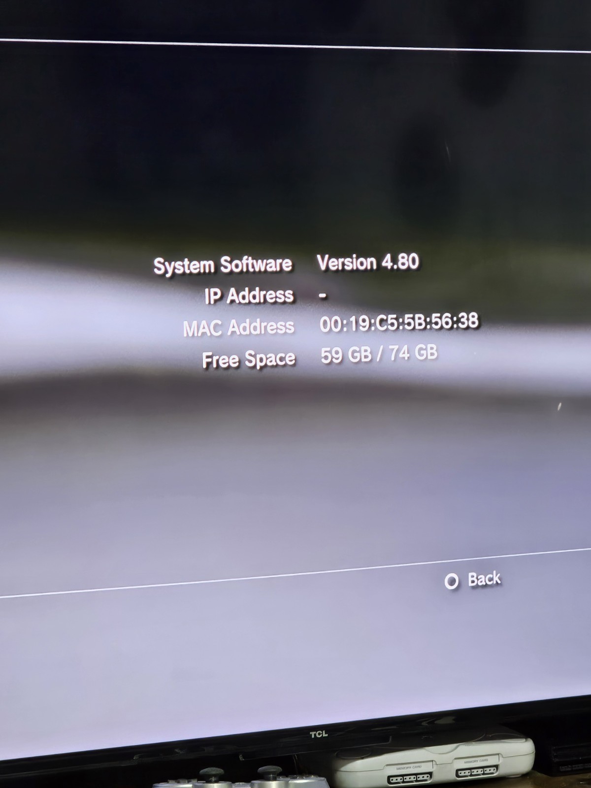 PlayStation PS3 Backwards Compatible 80GB Console With Controller Tested CECHA01