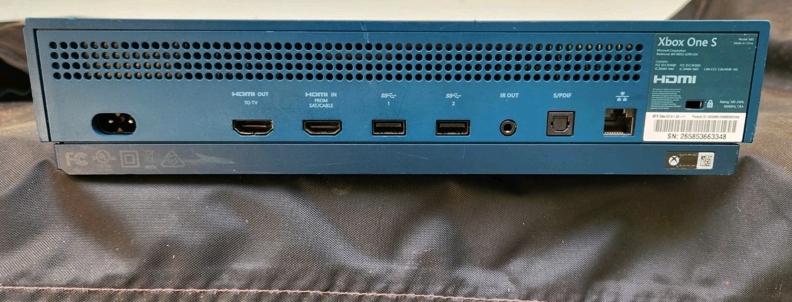 Microsoft Xbox One S – FOR PARTS OR REPAIR Xbox 1 S