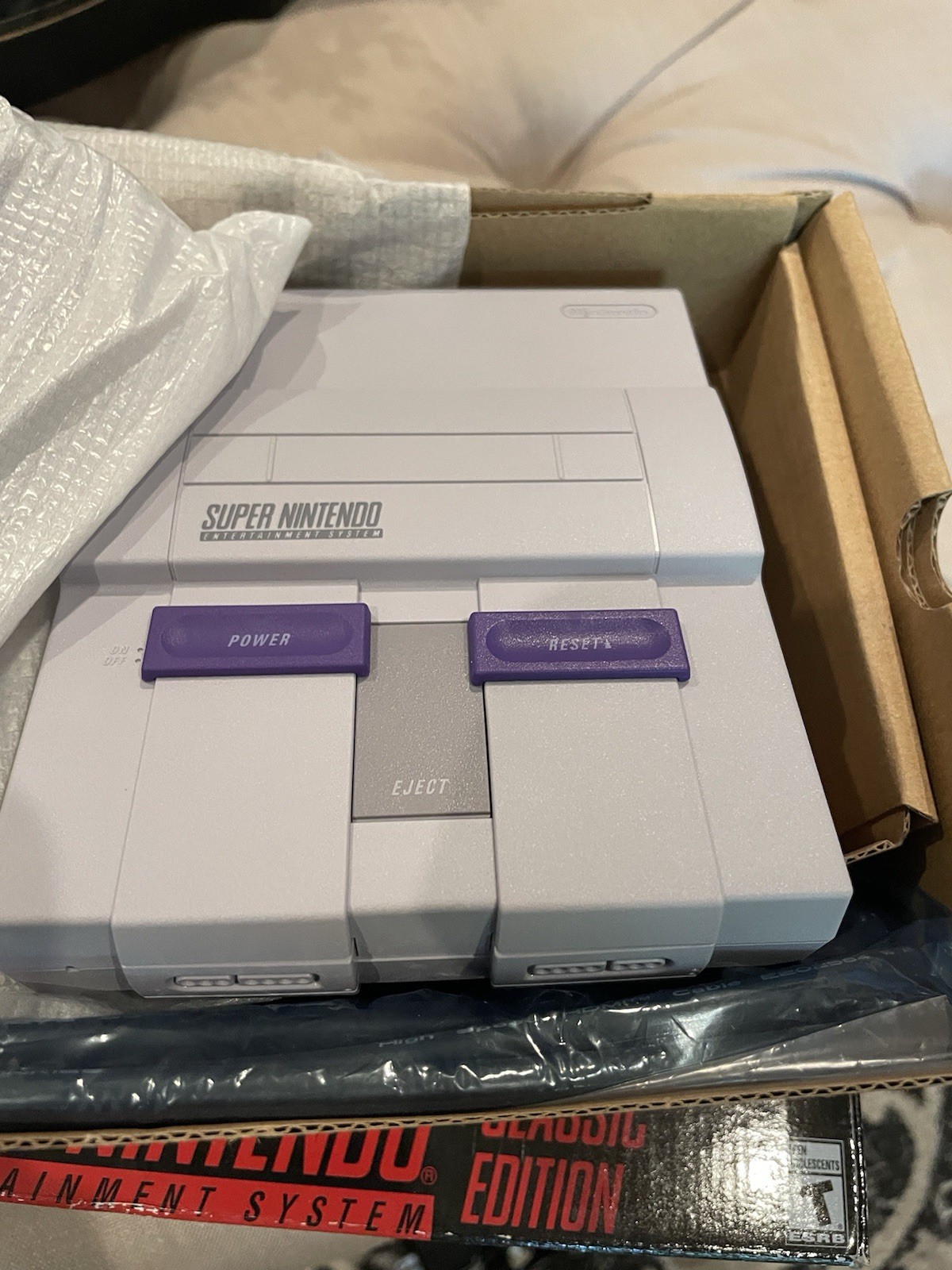 Nintendo Super NES Classic Edition Gaming Console – Grey