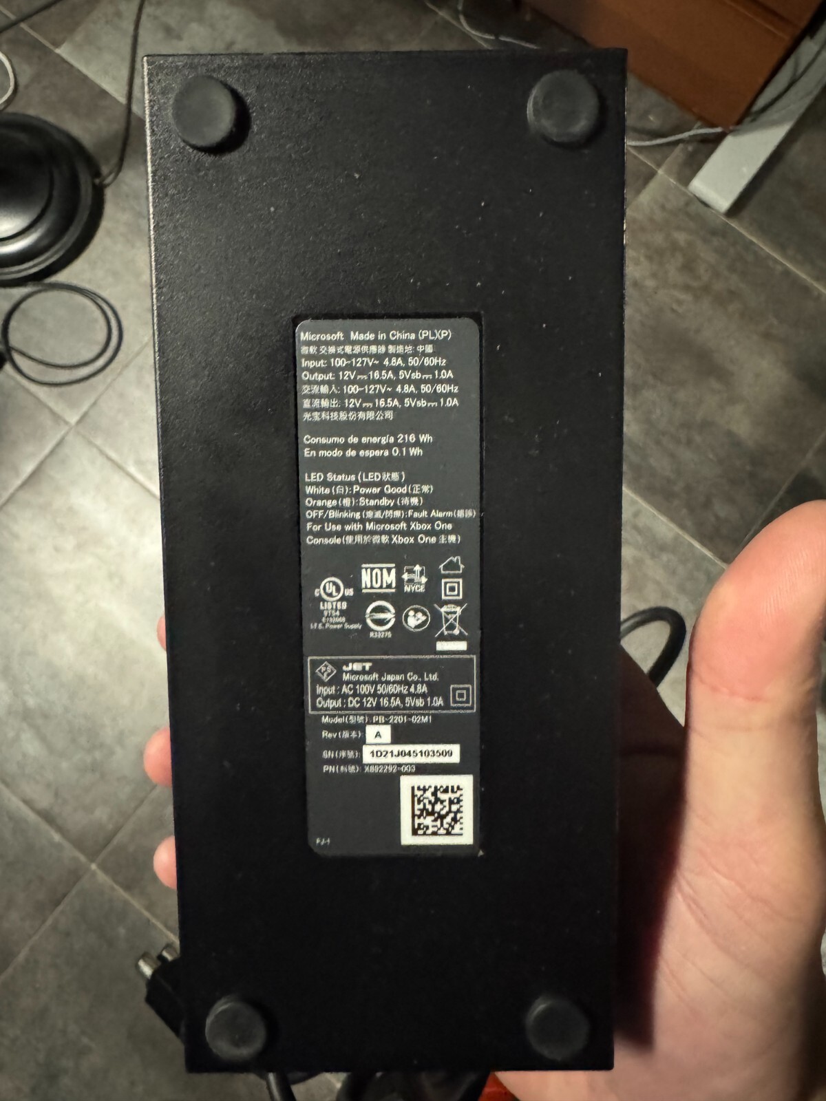 Microsoft Xbox One 1 TB Console Black (KF6-00026)