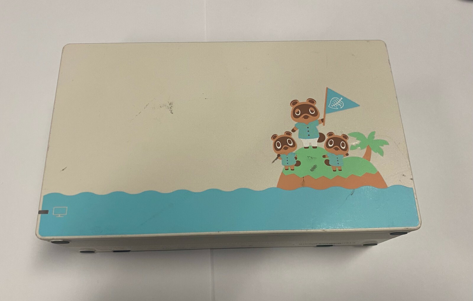 Nintendo Switch Dock Animal Crossing Special Black Back Cover no cables