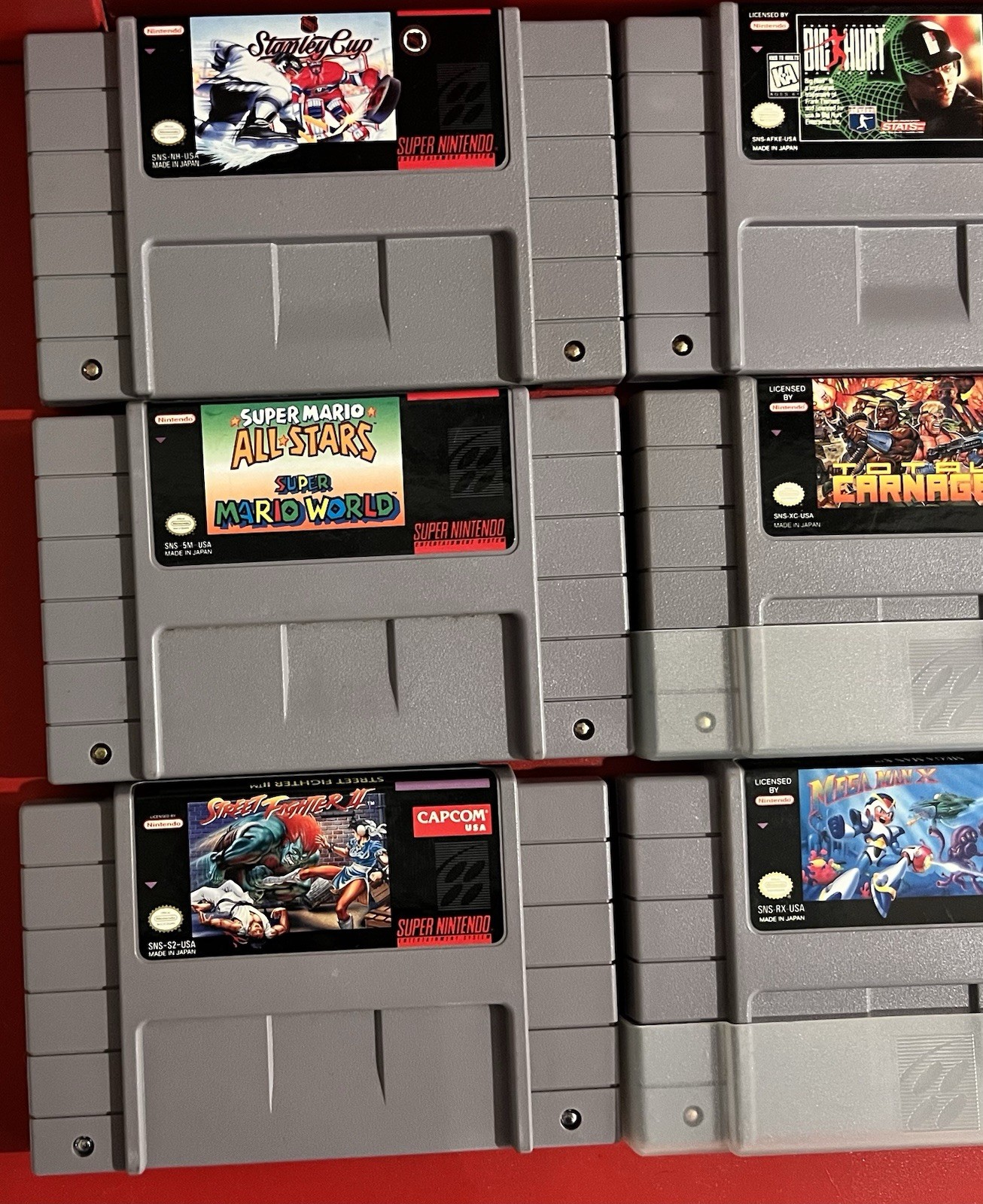 Super Nintendo SNES System Console Bundle! 17 games Included!!