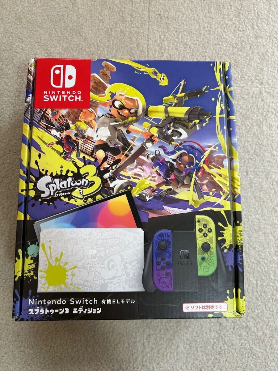 Nintendo Switch OLED SPLATOON 3 64GB SPECIAL Edition Console Excellent AC100V