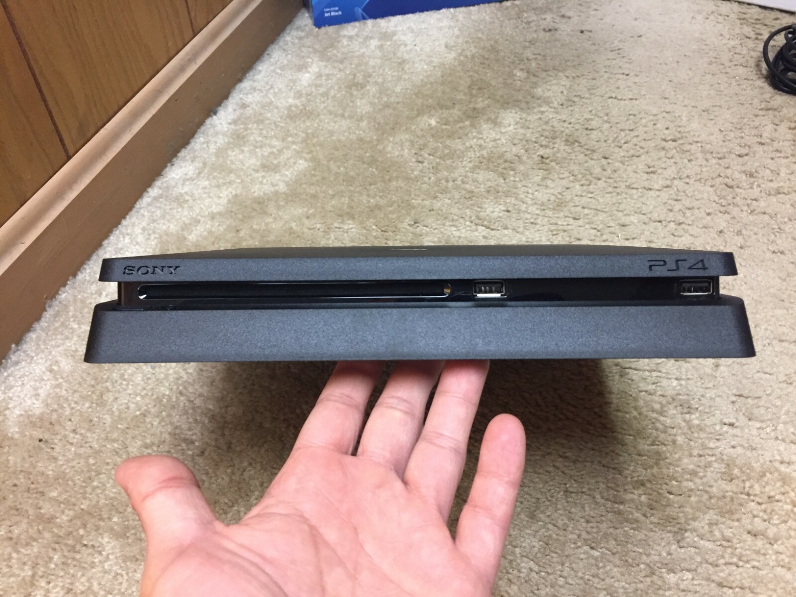 Sony PlayStation 4 (PS4) 1TB Slim Console w/ Controller, Box, COD, DL Games MINT