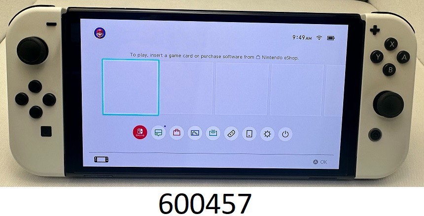Nintendo Switch OLED Model HEG-001 Handheld Console – 64GB – White