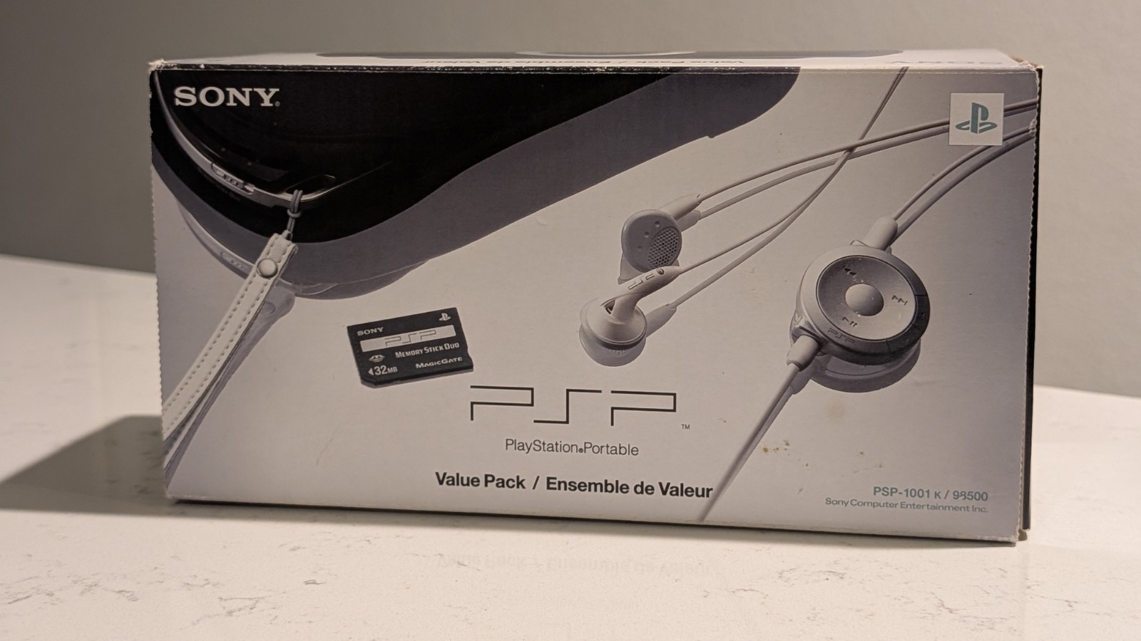 Sony PSP 1001 PlayStation Portable Value Pack Manual Box Paper Work Tested