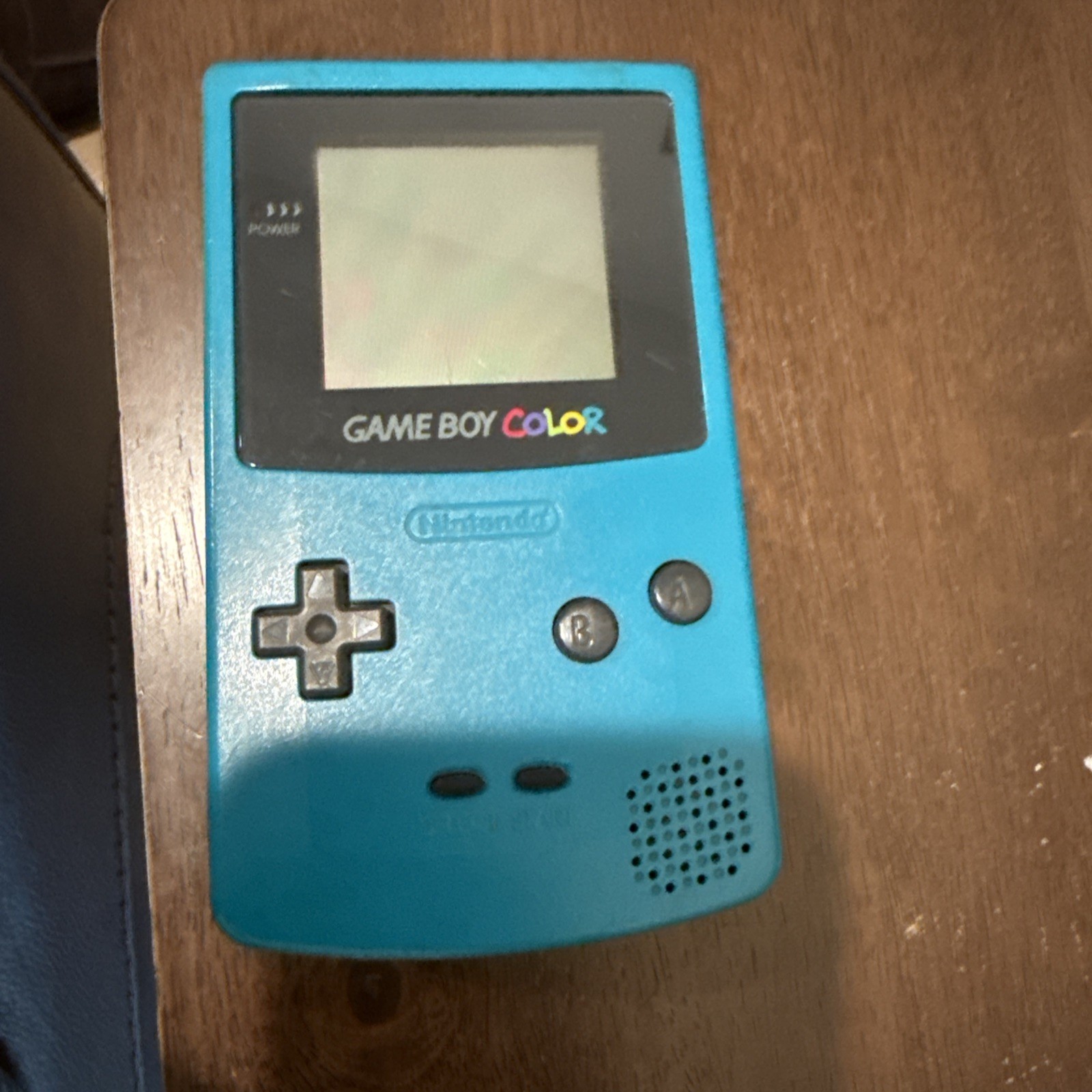 Nintendo Game Boy Color Blue (CGB-001) Handheld System Made in Japan