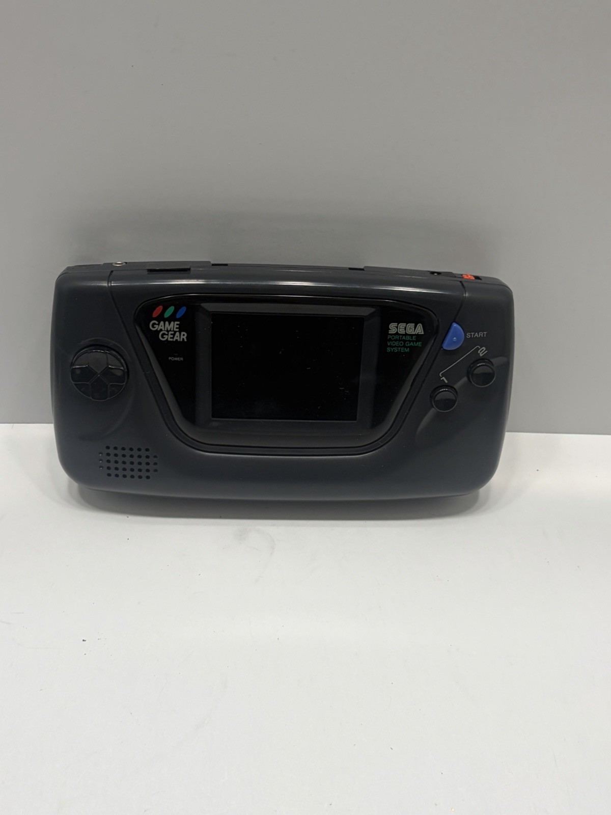 SEGA Game Gear Handheld System – Black Fuse For Sound Is out. Great Condition