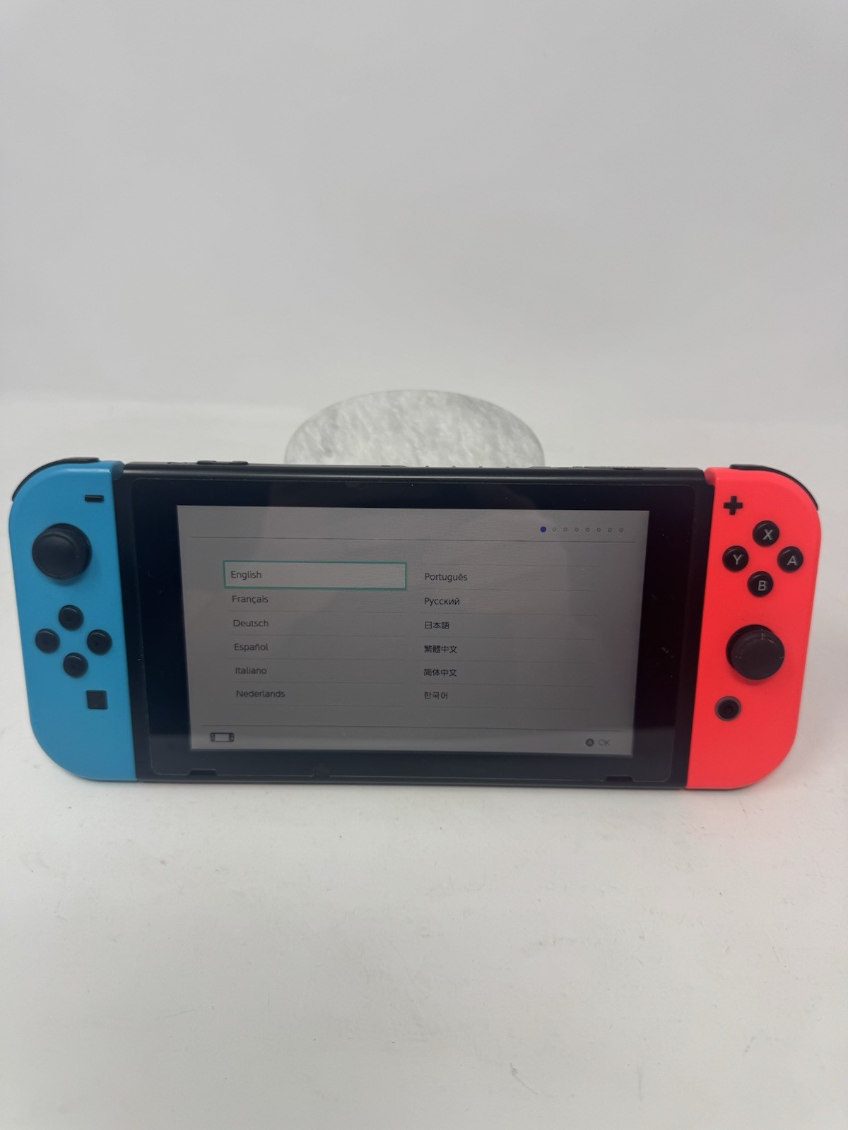 Nintendo Switch HAC-001 Bundle w/ Dock Joycons Charger Two Games Carrying Case