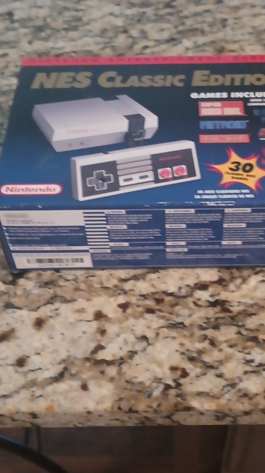 Nintendo NES Classic Edition Gray Home Console HDMI USB Wi-Fi Capability