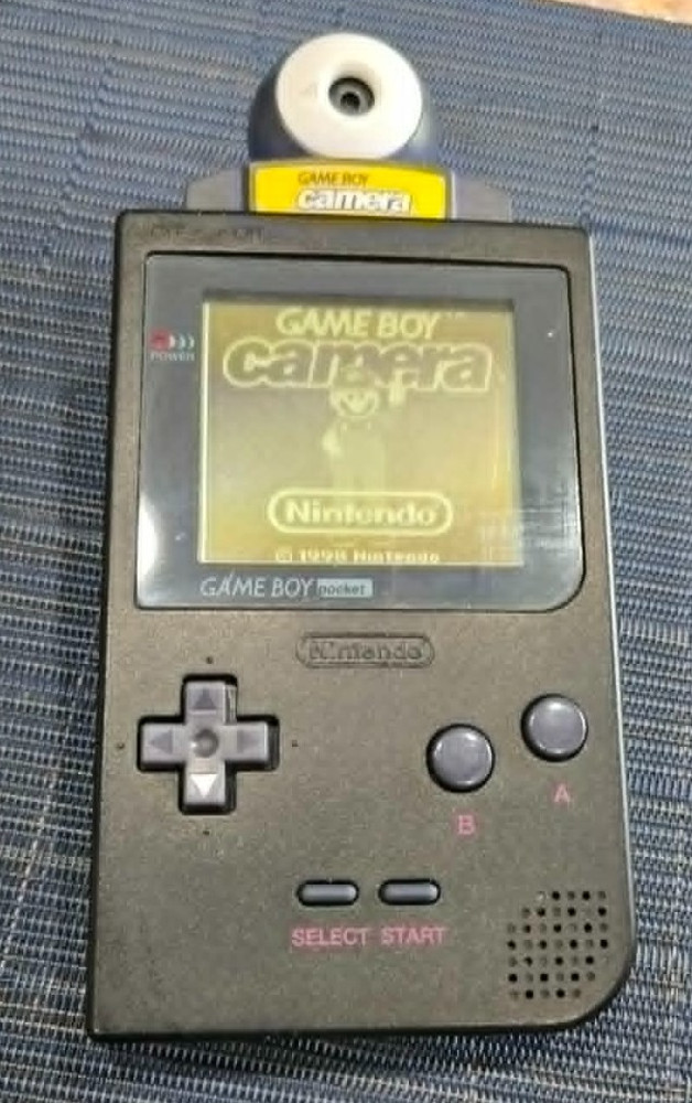 Nintendo Game Boy Pocket Black MGB-001 Tested Working Includes Gameboy Camera