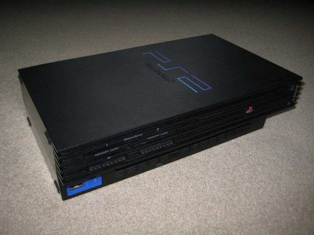 Sony PlayStation 2 Home Console – Black with 2 controllers memory card and games
