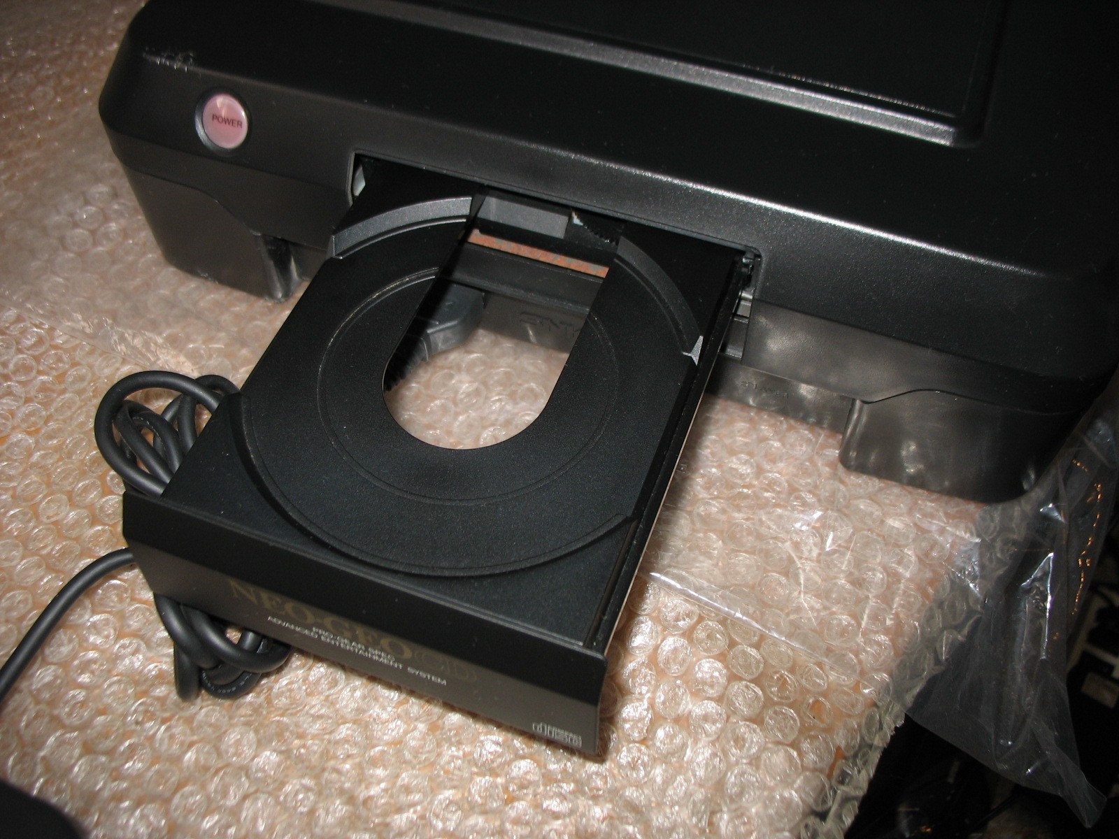 (ONLY UNIT) NEO GEO CD FRONT LOADER CONSOLE JAP IMPORT! (ONLY UNIT)