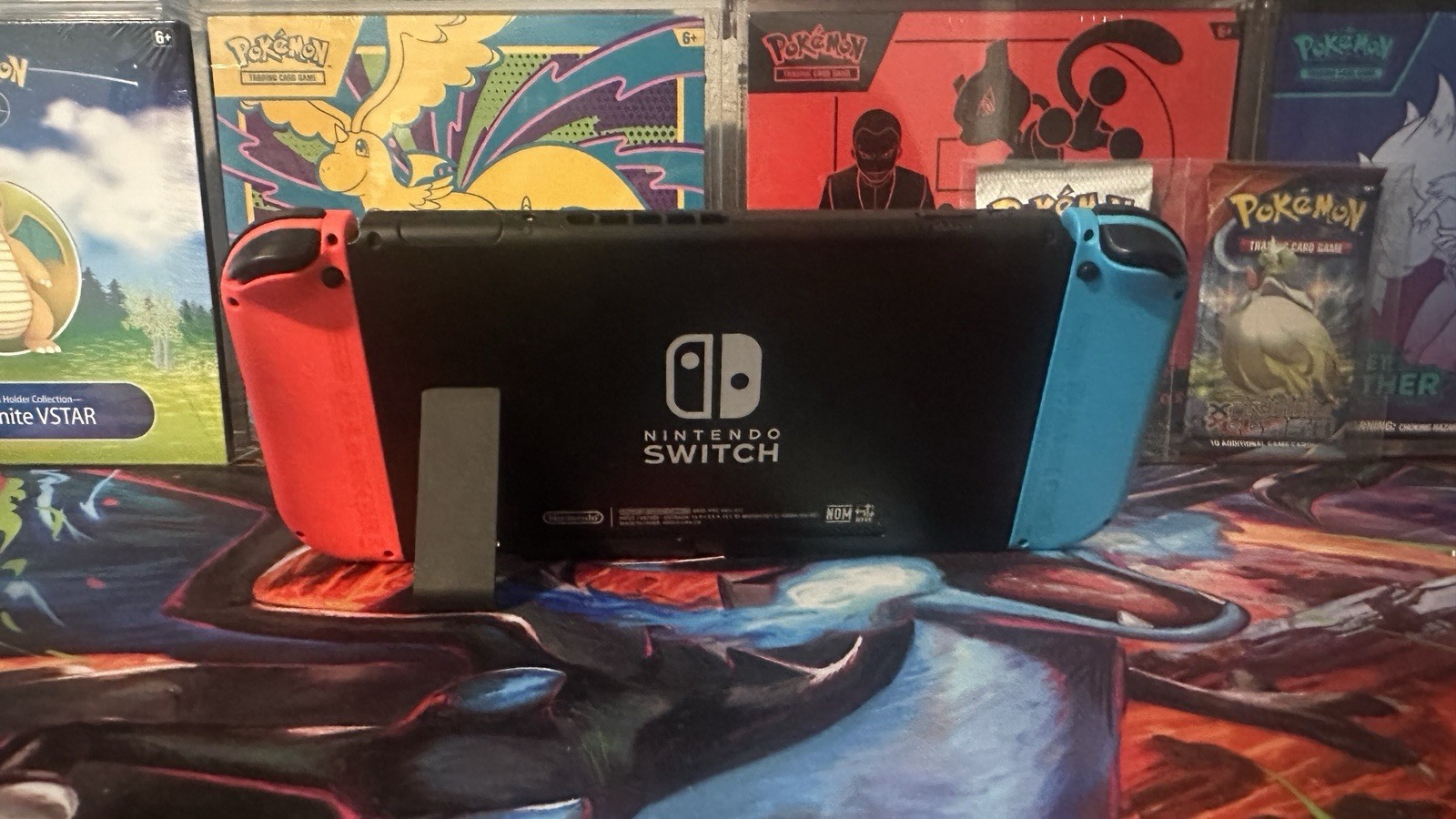 Nintendo Switch – Red & Blue Joy-Cons – w/ Accessories – No Box