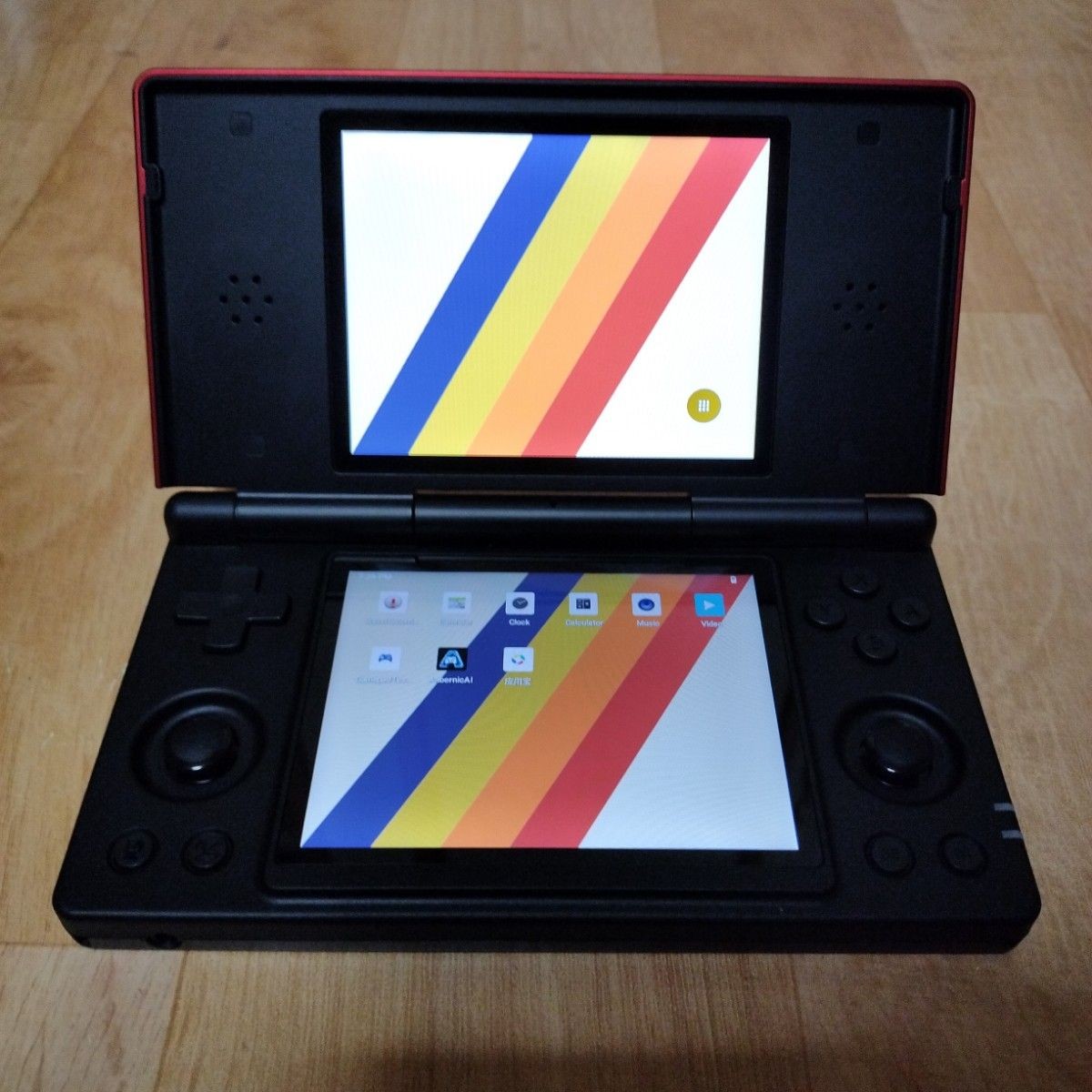 ANBERNIC RG DS Red Black – Used Excellent – Dual Screen Retro Handheld Emulator