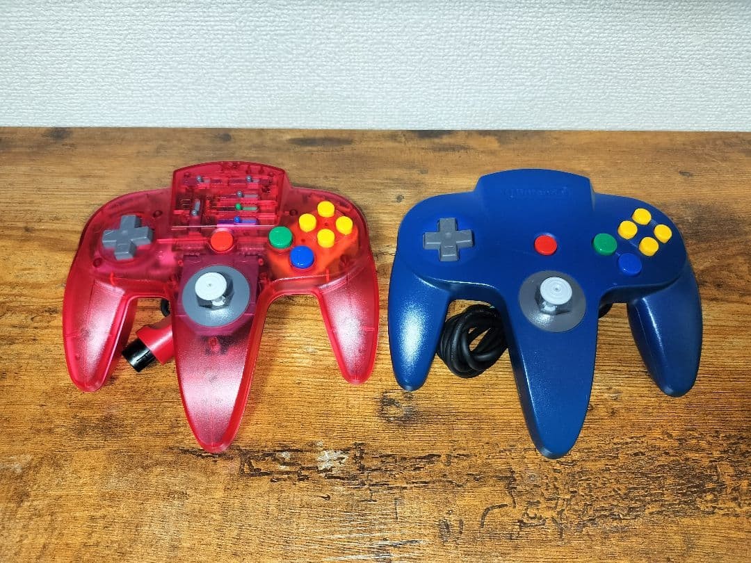 Nintendo 64 Console Set 2 Controllers 6 Games Smash Bros Cleaned Tested JP