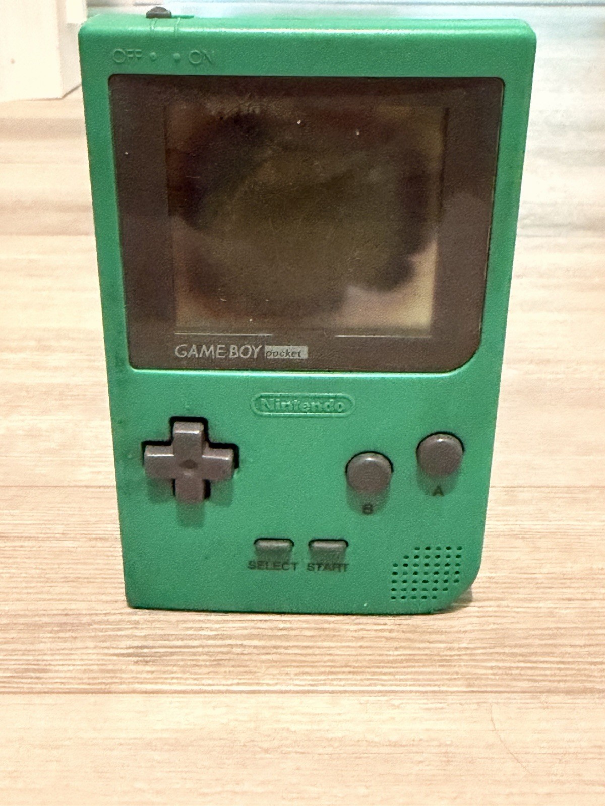 Nintendo GameBoy Pocket – Green GBP MGB-001 For Parts Or Repair