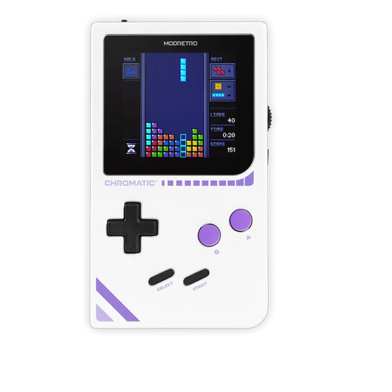 NEW ModRetro Chromatic + TETRIS Game | Game Boy® Compatible Console 👾
