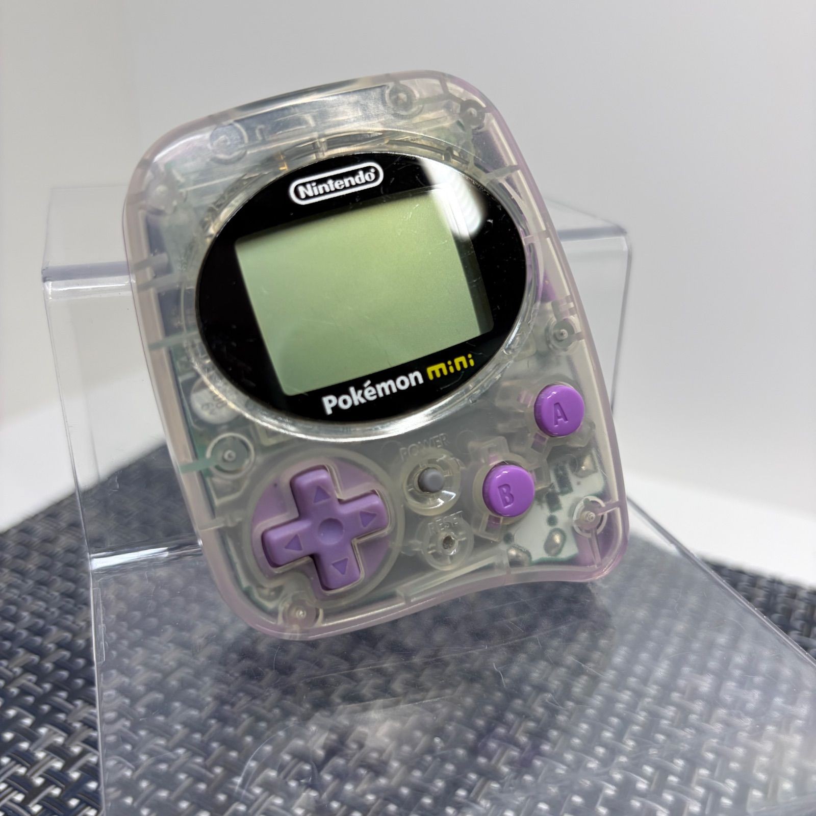 Nintendo Pokemon mini Console Smoochum Purple MIN-001 US English Ver
