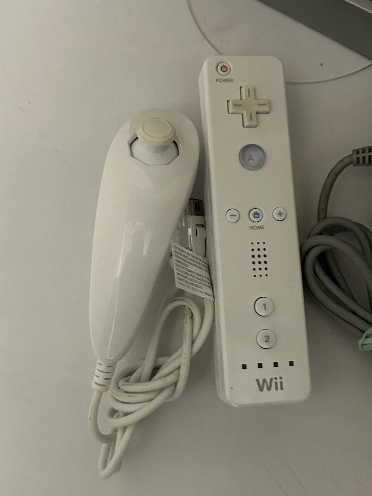 Nintendo Wii Console RVL-001 Bundle Controller Cords Tested Works /w Pink Wrap