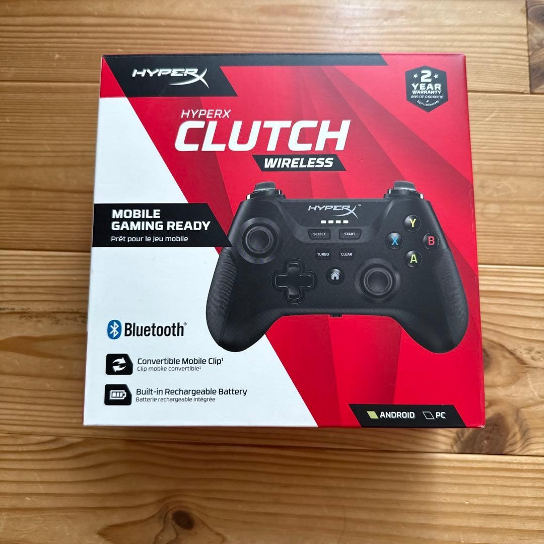 HyperX Clutch Wireless Bluetooth Mobile Gaming Controller Android PC Clip
