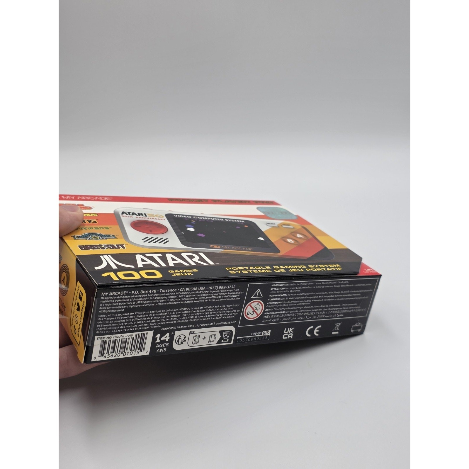 My Arcade Atari Pocket Player Pro: Portable Video Game System 100 Games