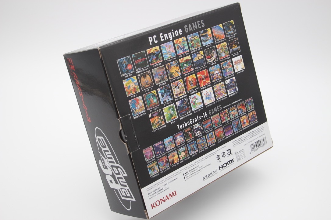 KONAMI PC Engine Mini Classic Japan ver. Video Game Console HTG-008 58 Games
