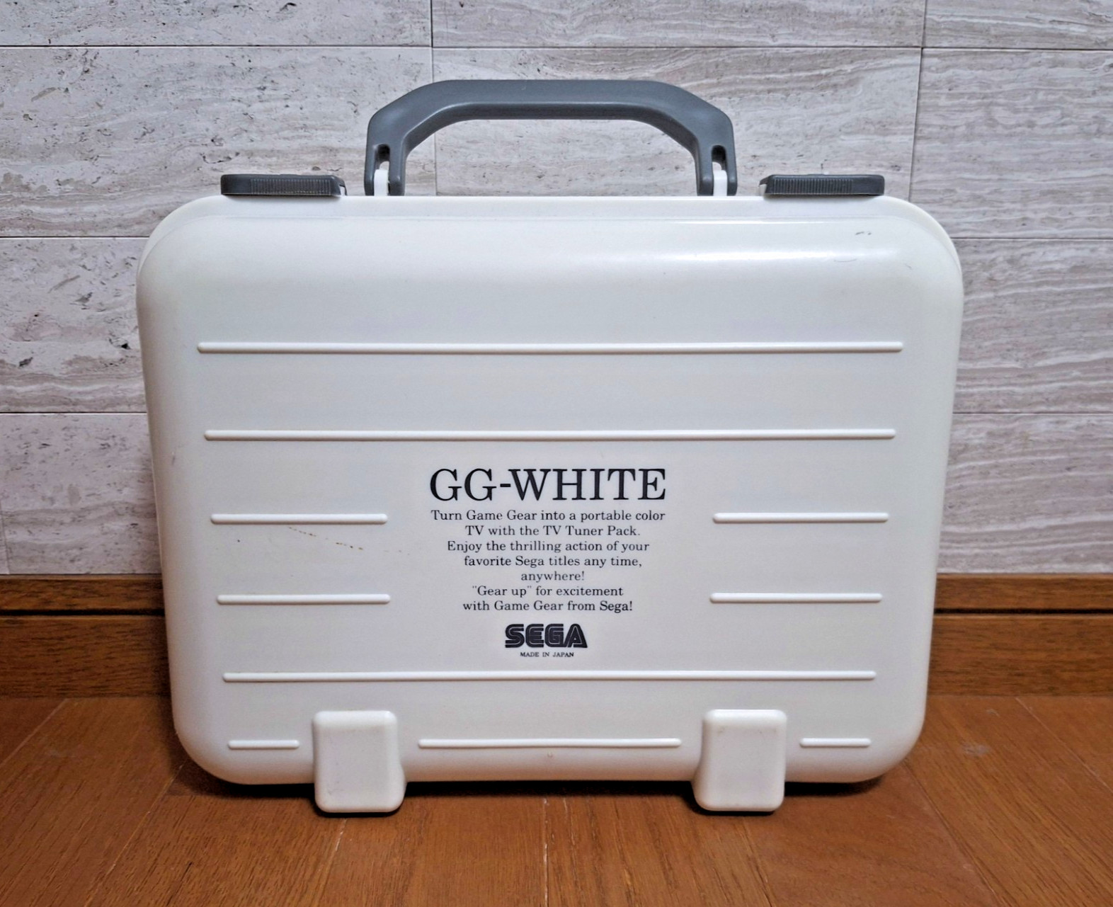 Sega Game Gear WHITE Japan GG *GREAT CASE – HOLY GRAIL – COLLECTORS ITEM* 2