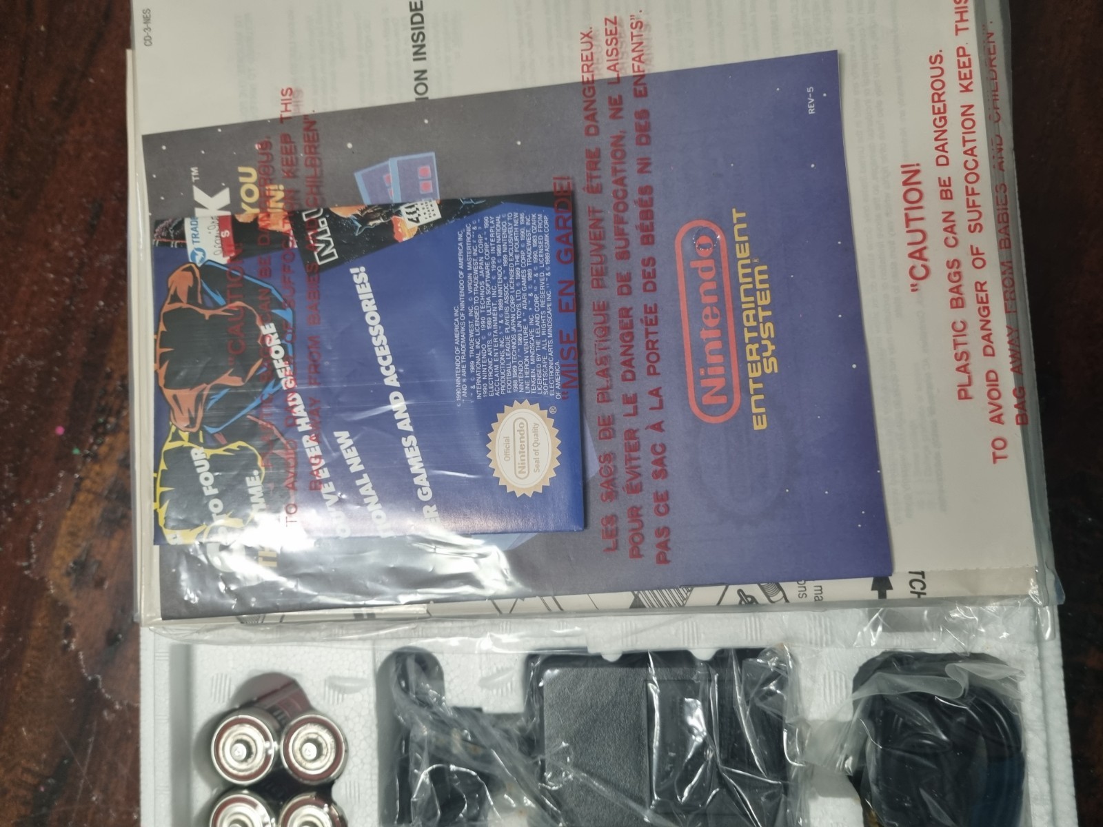Nintendo NES Sports Set Console Bundle BRAND NEW OPEN BOX