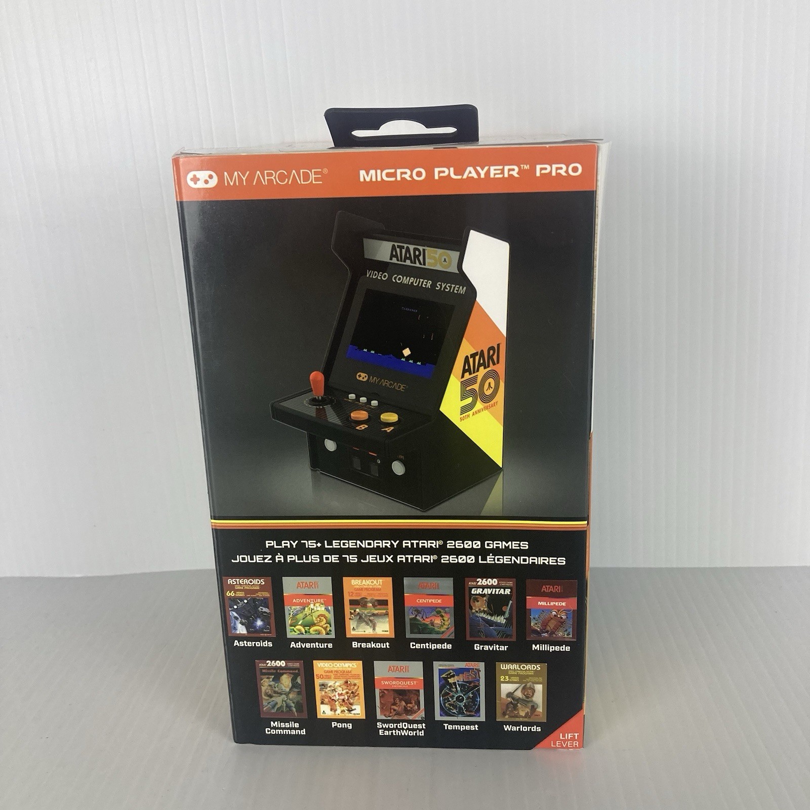 Atari Retro Arcade 6.75″ Micro Player Pro – Inc 100 Games – Sealed-Free Post