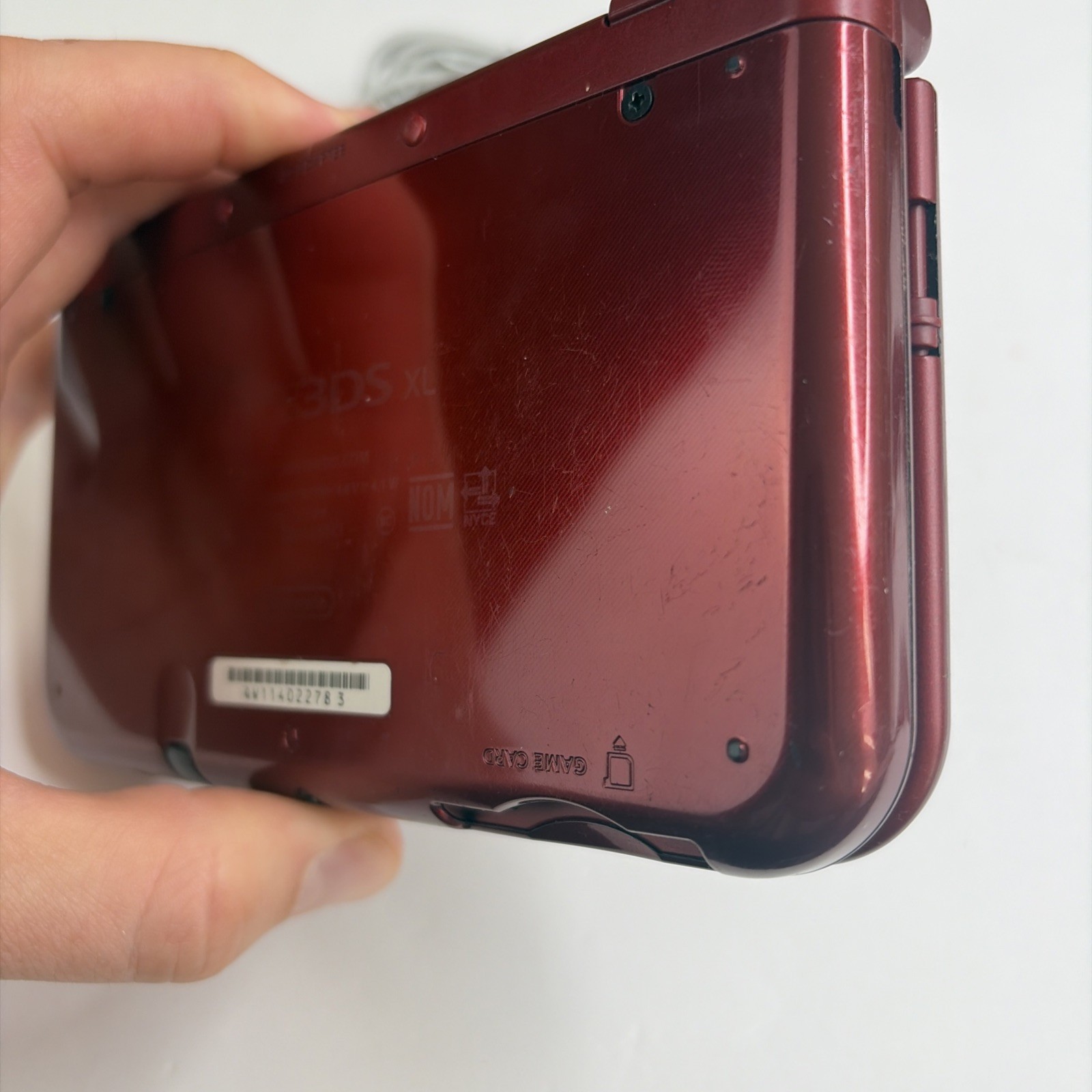 New Nintendo 3DS XL Red Console US Model – Top IPS Tested! W Charger Stylus