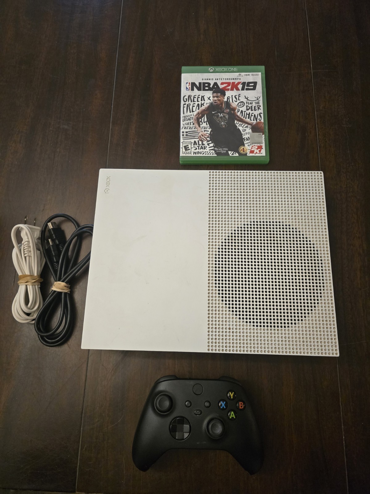 Microsoft Xbox One S 1TB Console Bundle w/ Wireless Controller And 1 Game