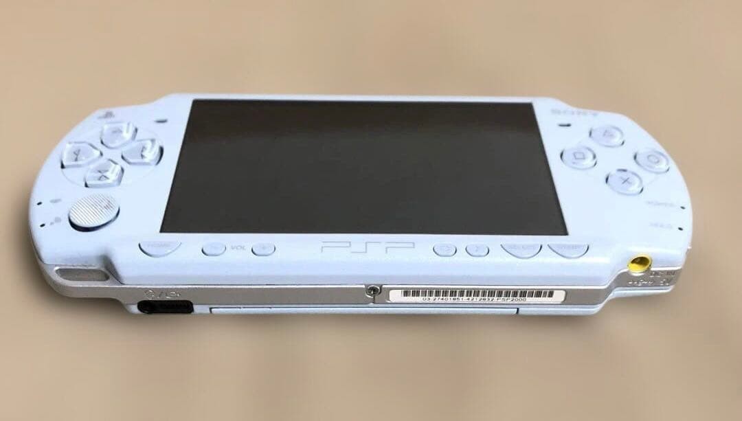 Sony PSP-2000 Felicia Blue Game Tested A0966