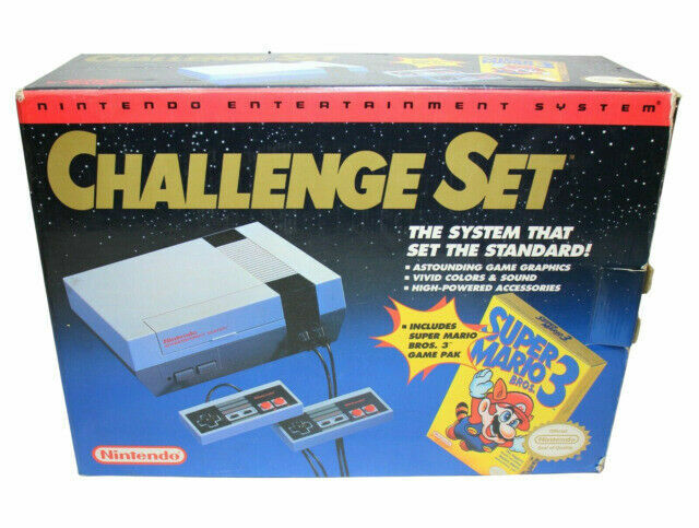 Nintendo Entertainment System NES Mario 3 Challenge Set – NEW Never Played!