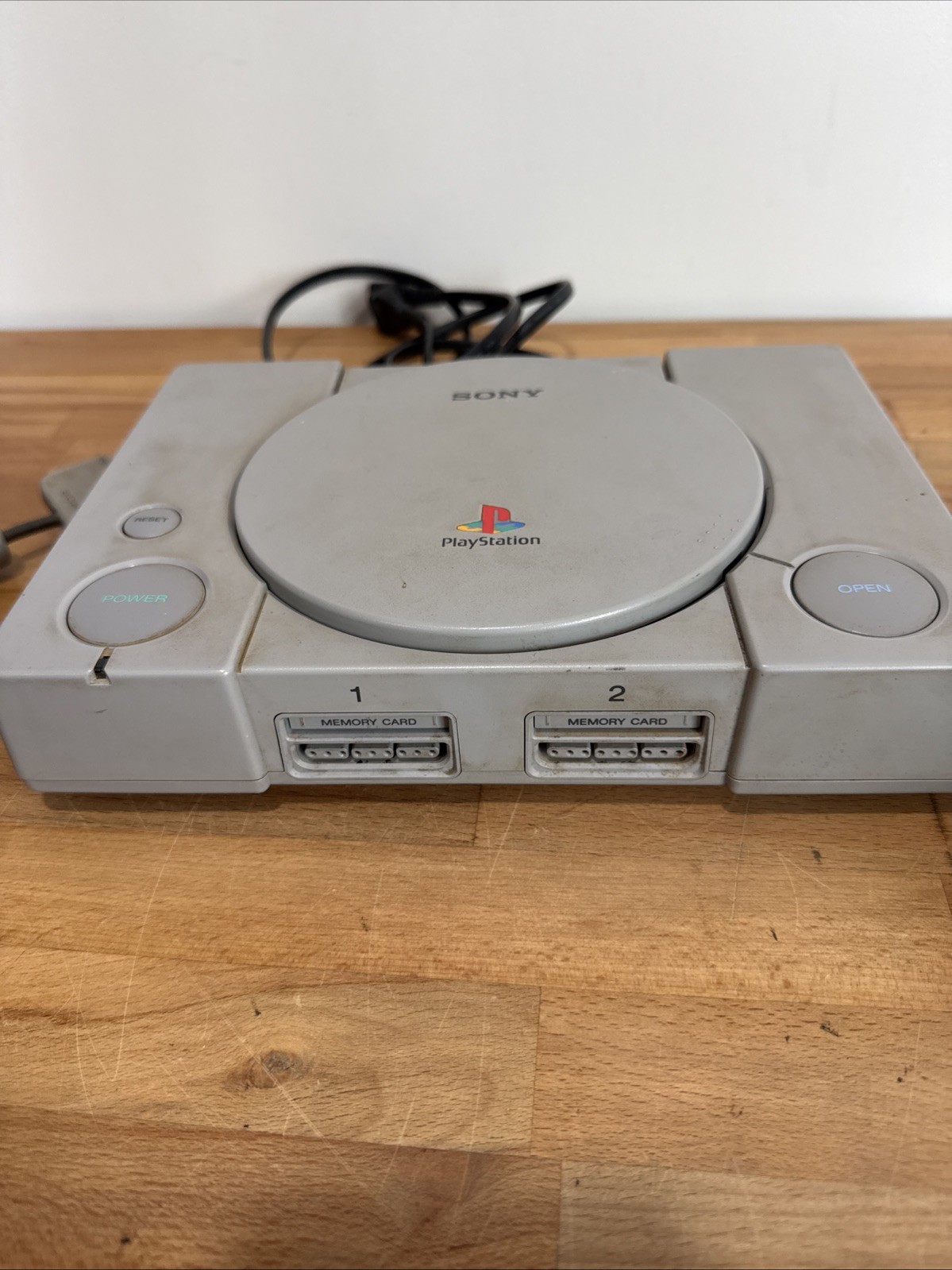 Sony PlayStation 1 PS1 SCPH-7001 Console w/ Controller & Cables Tested