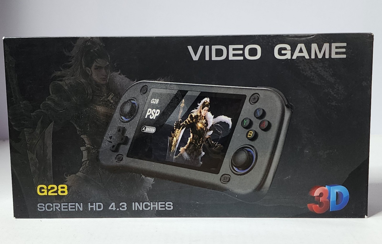 G28 Retro Handheld Video Game Console 4.3 Inch (Black)