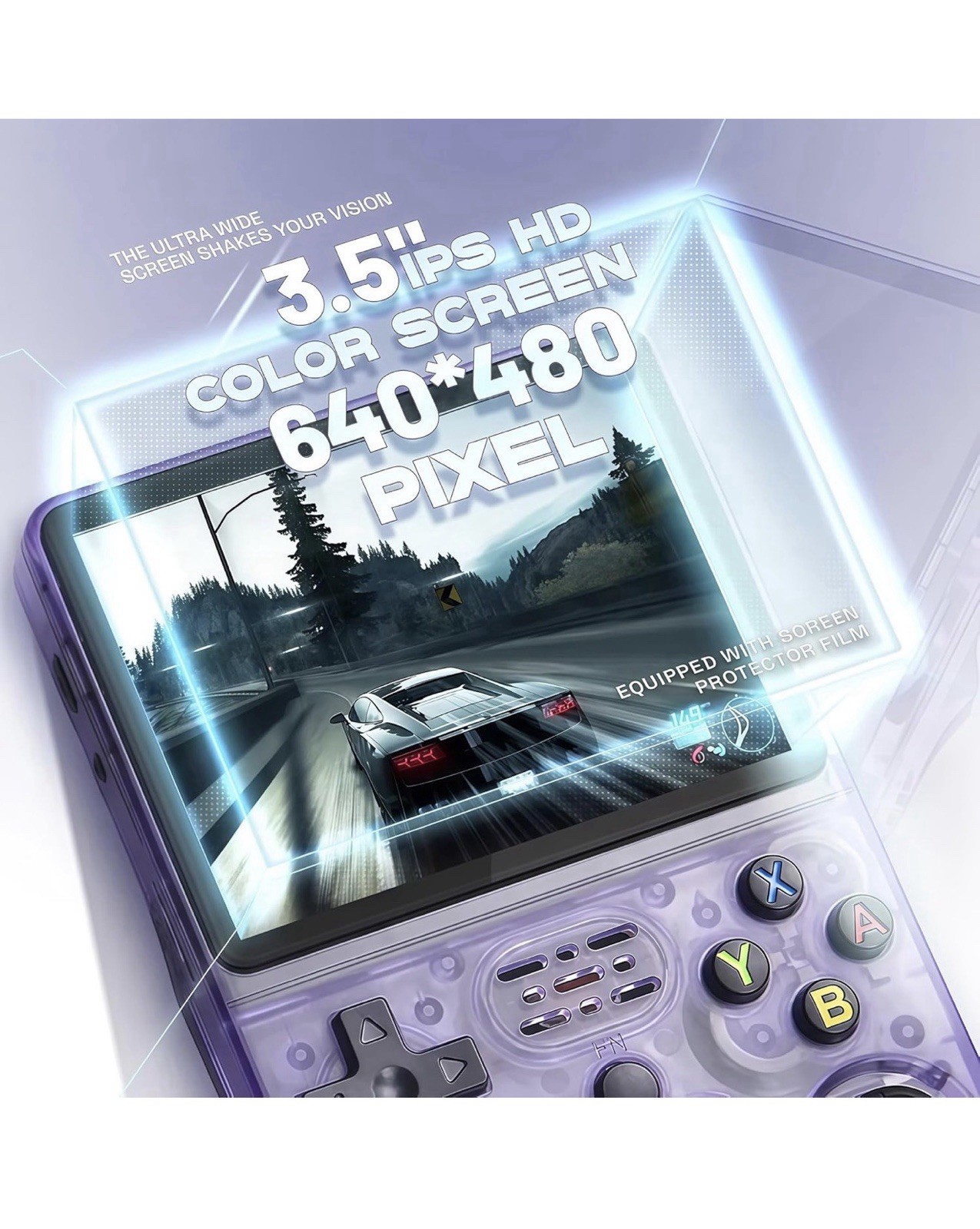 Air R36S Handheld Game Console 64GB 3.5in IPS 640×480 Dual Sticks